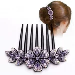 Hair accessory crystal comb