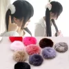 fur scrunchies