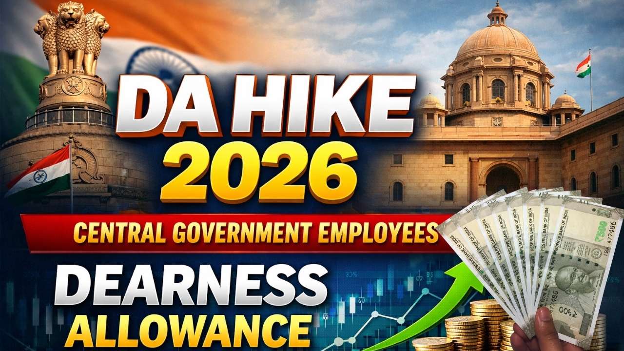 DA Hike 2026: Central Employees And Pensioners To Receive 2% Increase Taking Dearness Allowance Near 60%