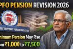 EPFO Pension Revision 2026: Minimum Pension May Rise From ₹1,000 to ₹7,500 With Higher Wage Ceiling Benefits