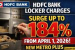 HDFC Bank Locker Charges Surge Up To 184% From April 1, 2026: New Metro Plus Category Explained