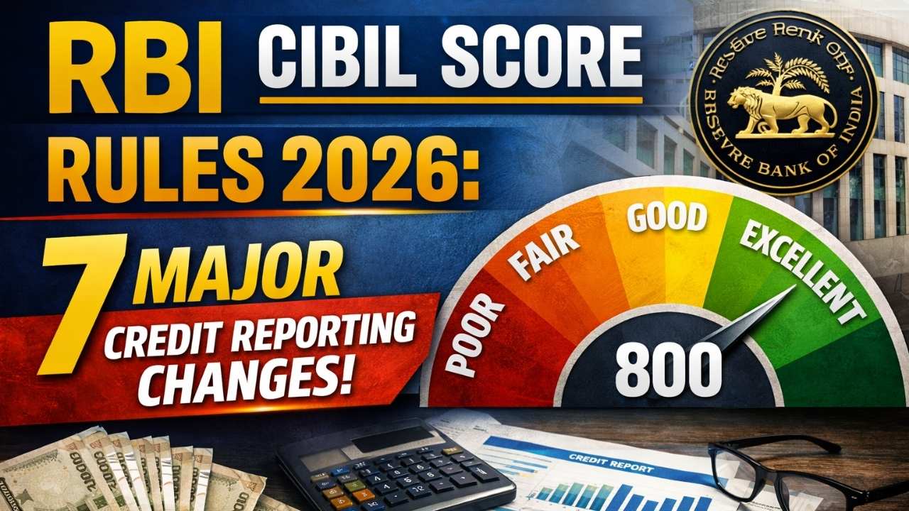 RBI CIBIL Score Rules 2026: 7 Major Credit Reporting Changes That Could Instantly Affect Your Loan Approval Chances
